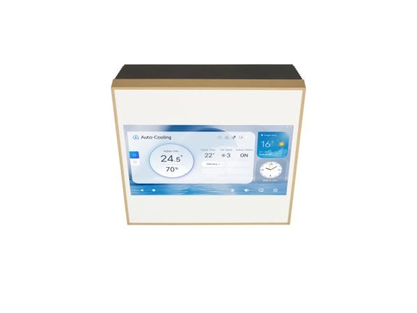 Slimme thermostaat met touchscreen bedieningspaneel