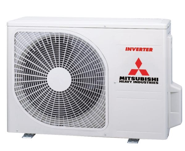 Mitsubishi airconditioner unit buitenhuis inverter