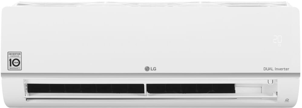 Witte LG Dual Inverter airconditioner, energiezuinig model 5 kw inclusief montage